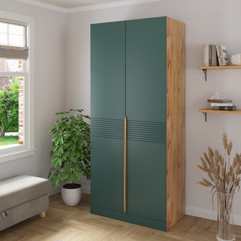 Шкаф Индиго 2х дверный, Фреско, распашной (штанга)