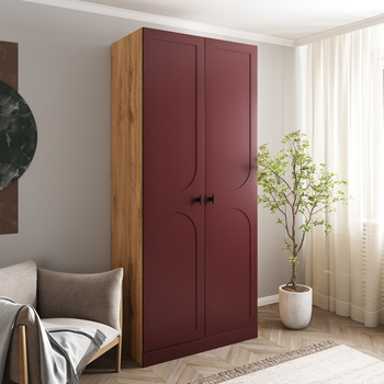 Шкаф Монблан 2х дверный, Портофино, распашной (штанга)