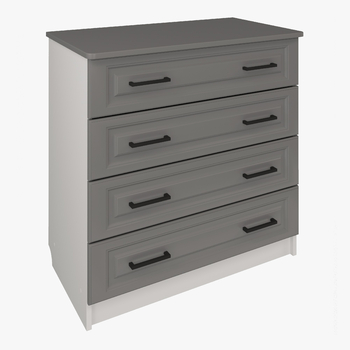 Комод КМ-01 Графит софт, МДФ