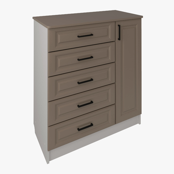 Комод КМ-02 Грей беж, МДФ