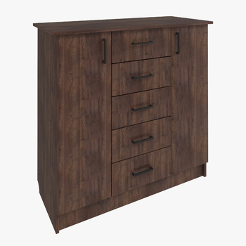 Комод КМ-05 Дуб коньячный, ЛДСП