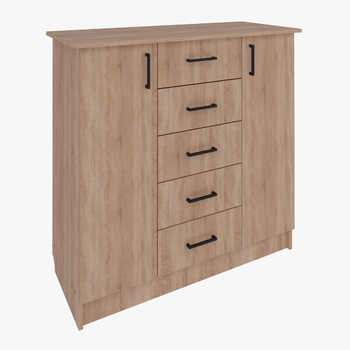 Комод КМ-05 Дуб сонома, ЛДСП